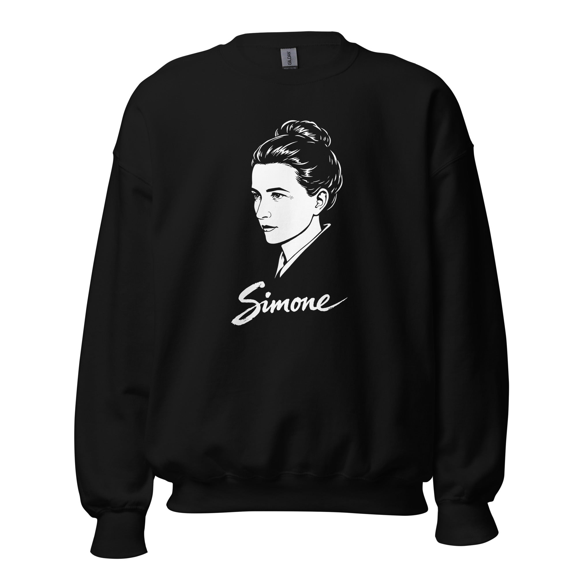 Simone de Beauvoir - Sweatshirt - The Philosopher's Shirt