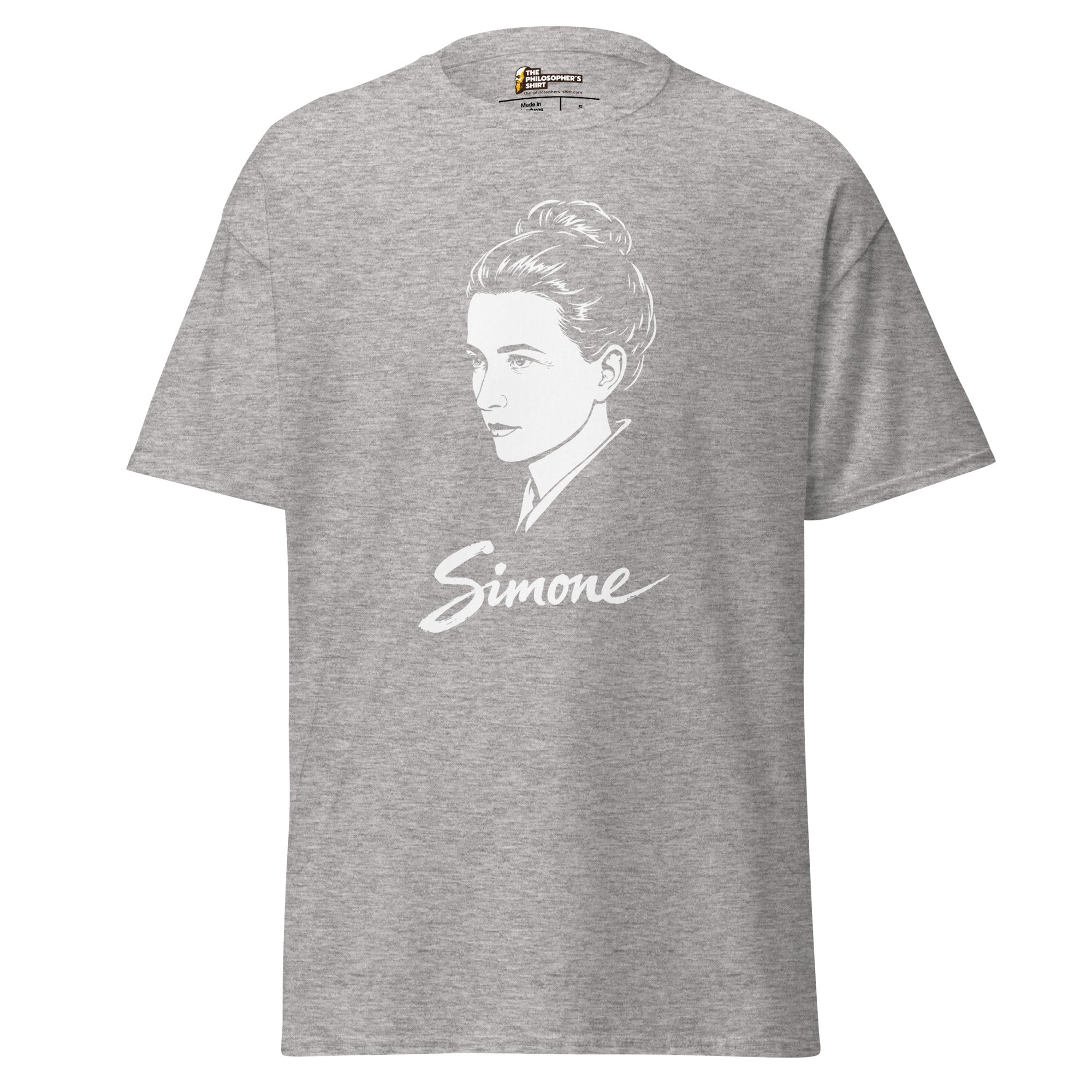 Simone de Beauvoir - Unisex Classic T-Shirt - The Philosopher's Shirt