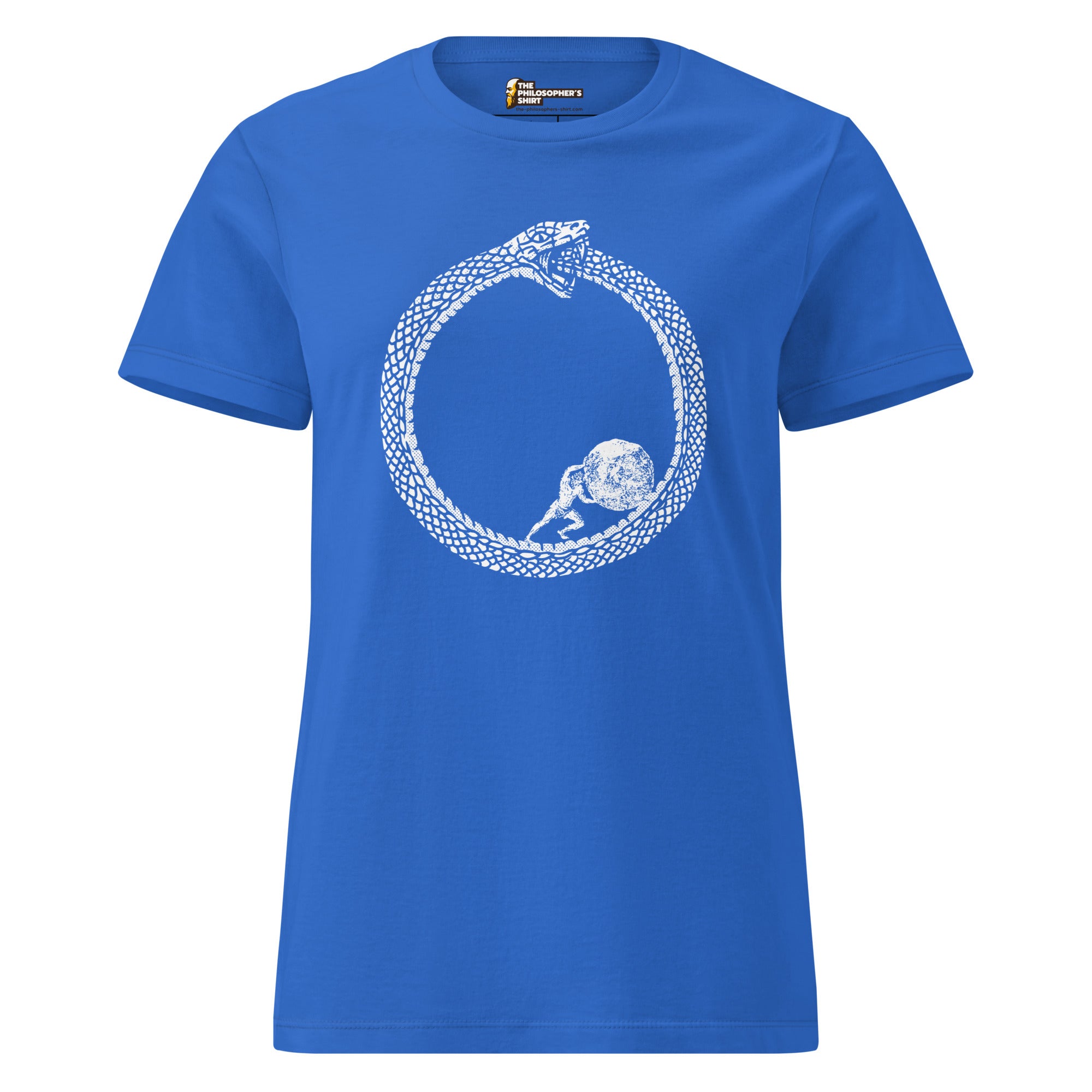 Sisyphus in Ouroboros - Women’s T-shirt - The Philosopher's Shirt