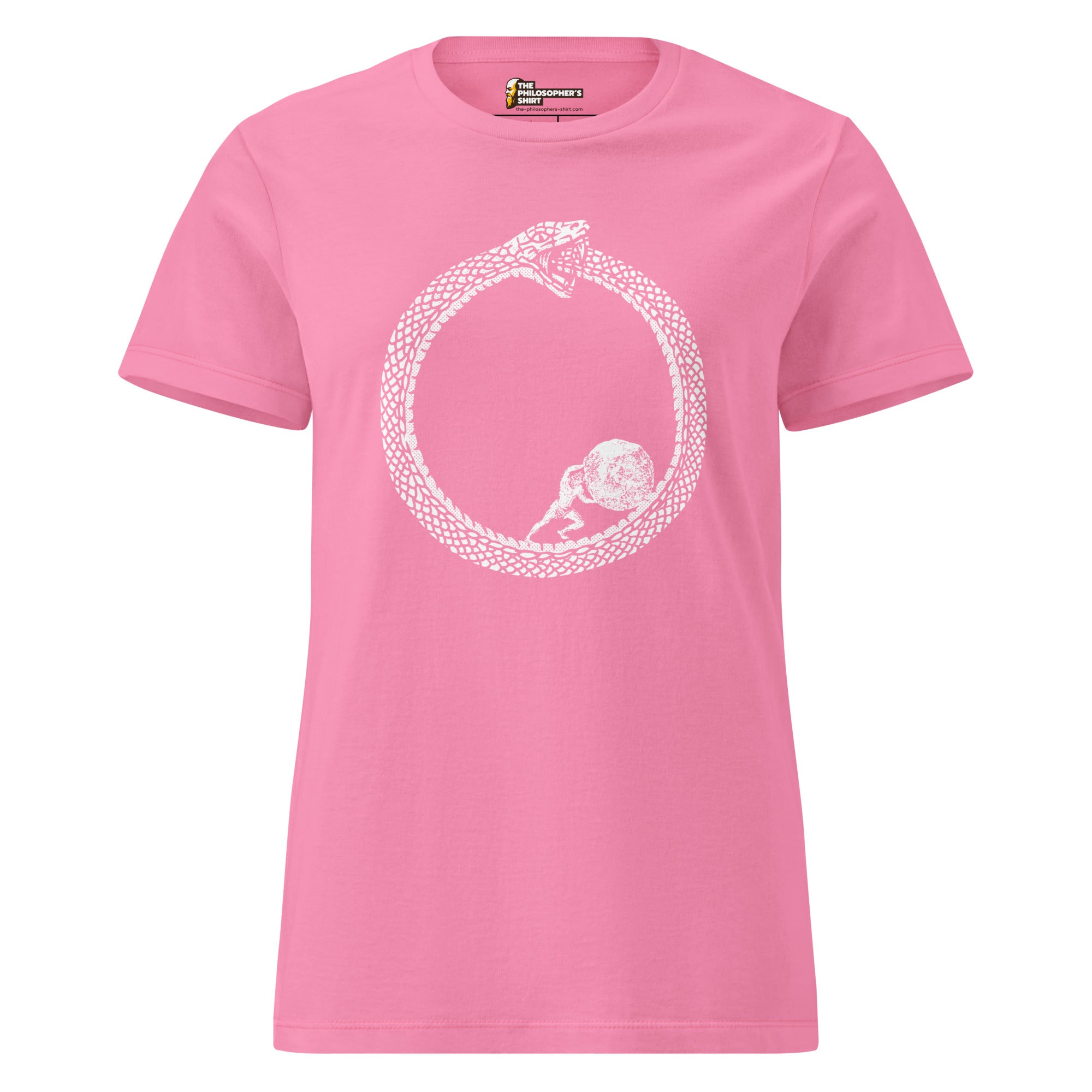 Sisyphus in Ouroboros - Women’s T-shirt - The Philosopher's Shirt