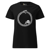 Sisyphus in Ouroboros - Women’s T-shirt - Black / S