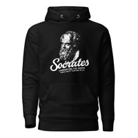 Socrates - Corrupting the youth - Premium Hoodie - Black / S