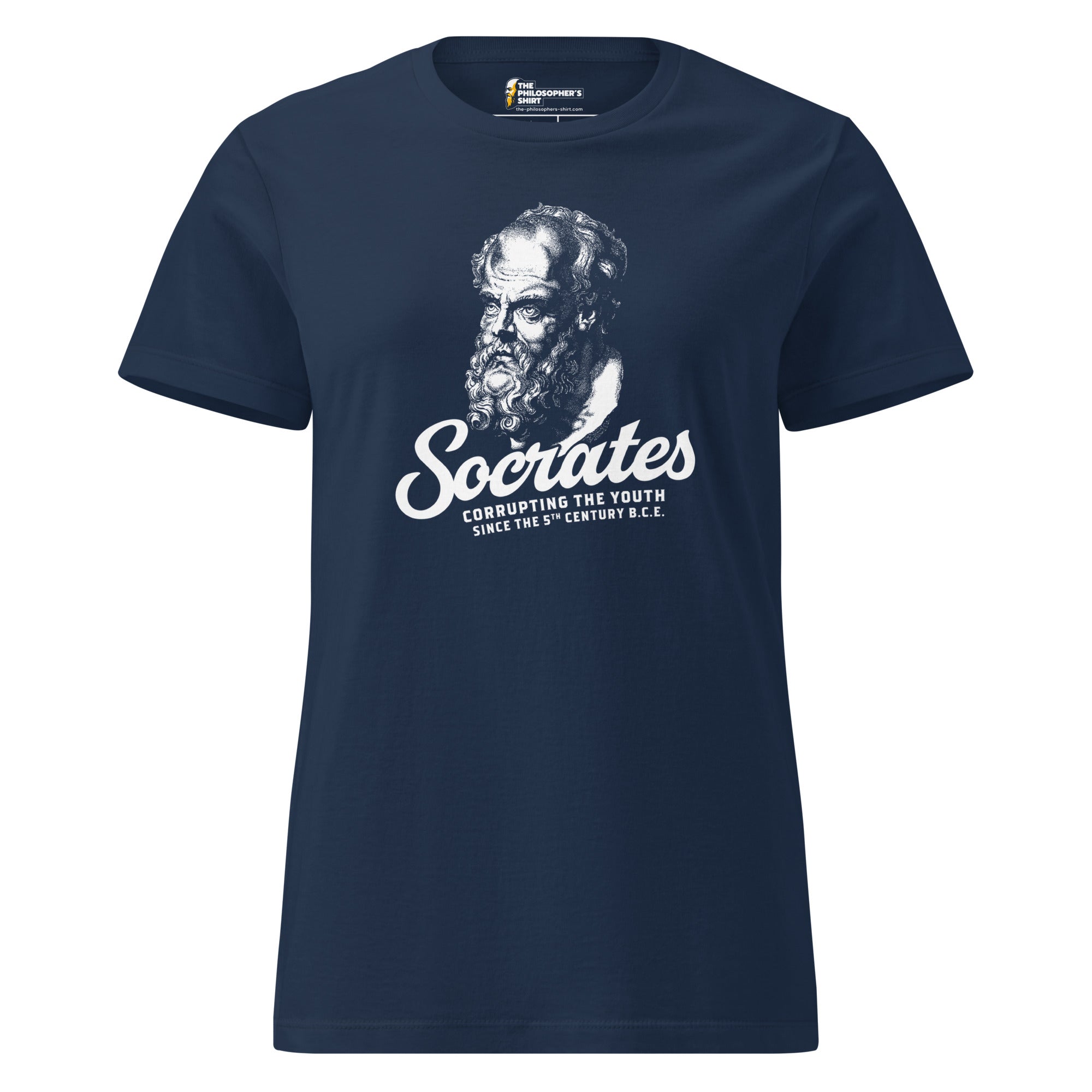 Socrates - Corrupting the youth - Women’s T-shirt - The Philosopher's Shirt