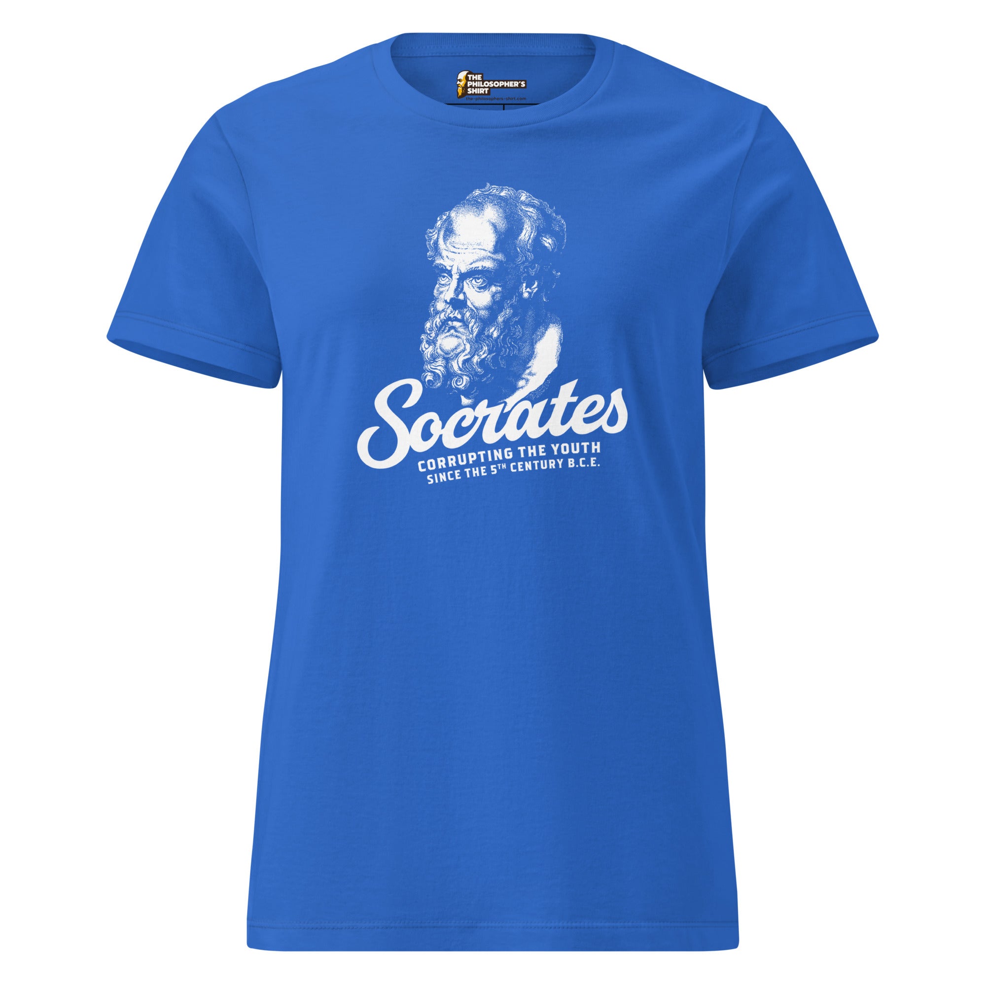 Socrates - Corrupting the youth - Women’s T-shirt - The Philosopher's Shirt
