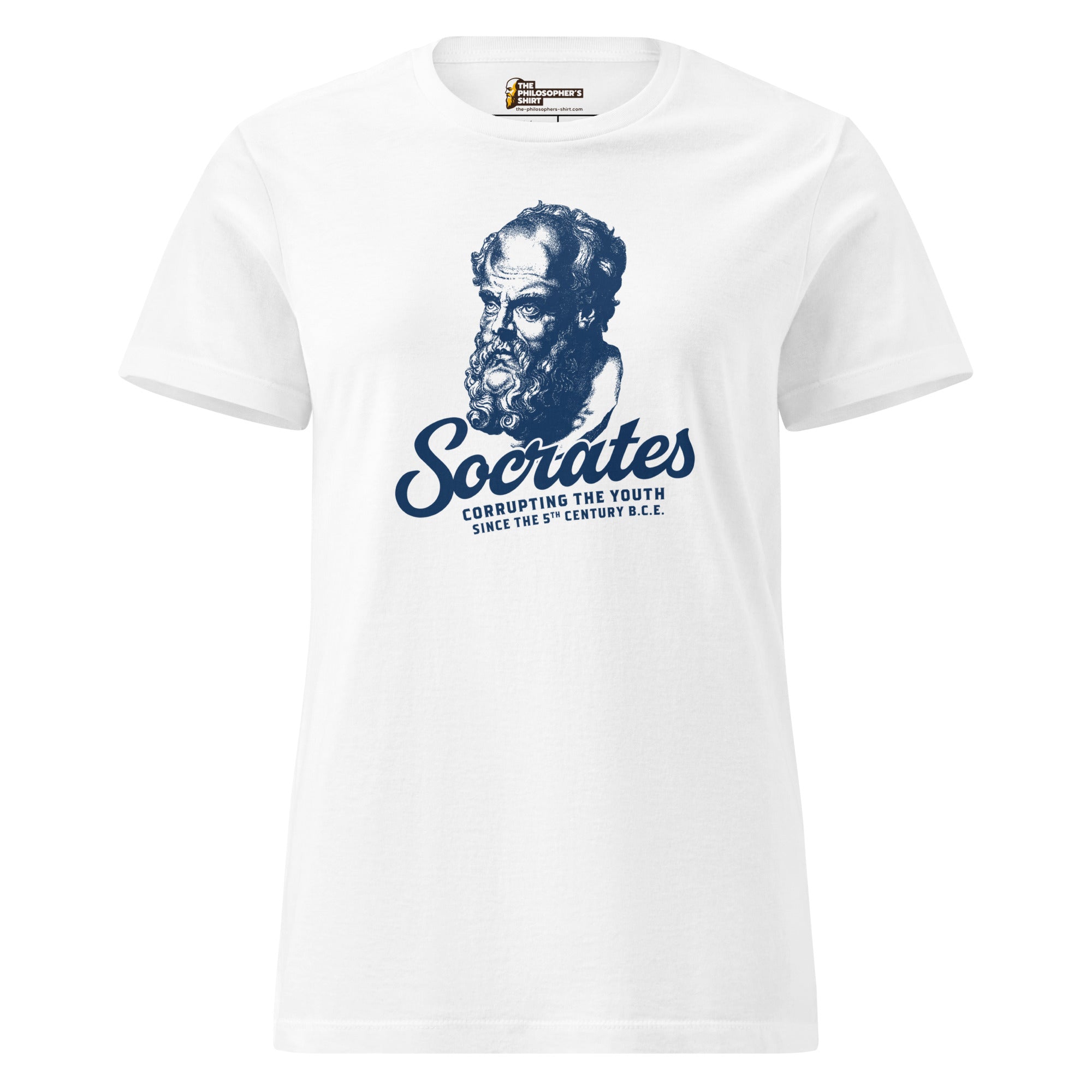 Socrates - Corrupting the youth - Women’s T-shirt - The Philosopher's Shirt