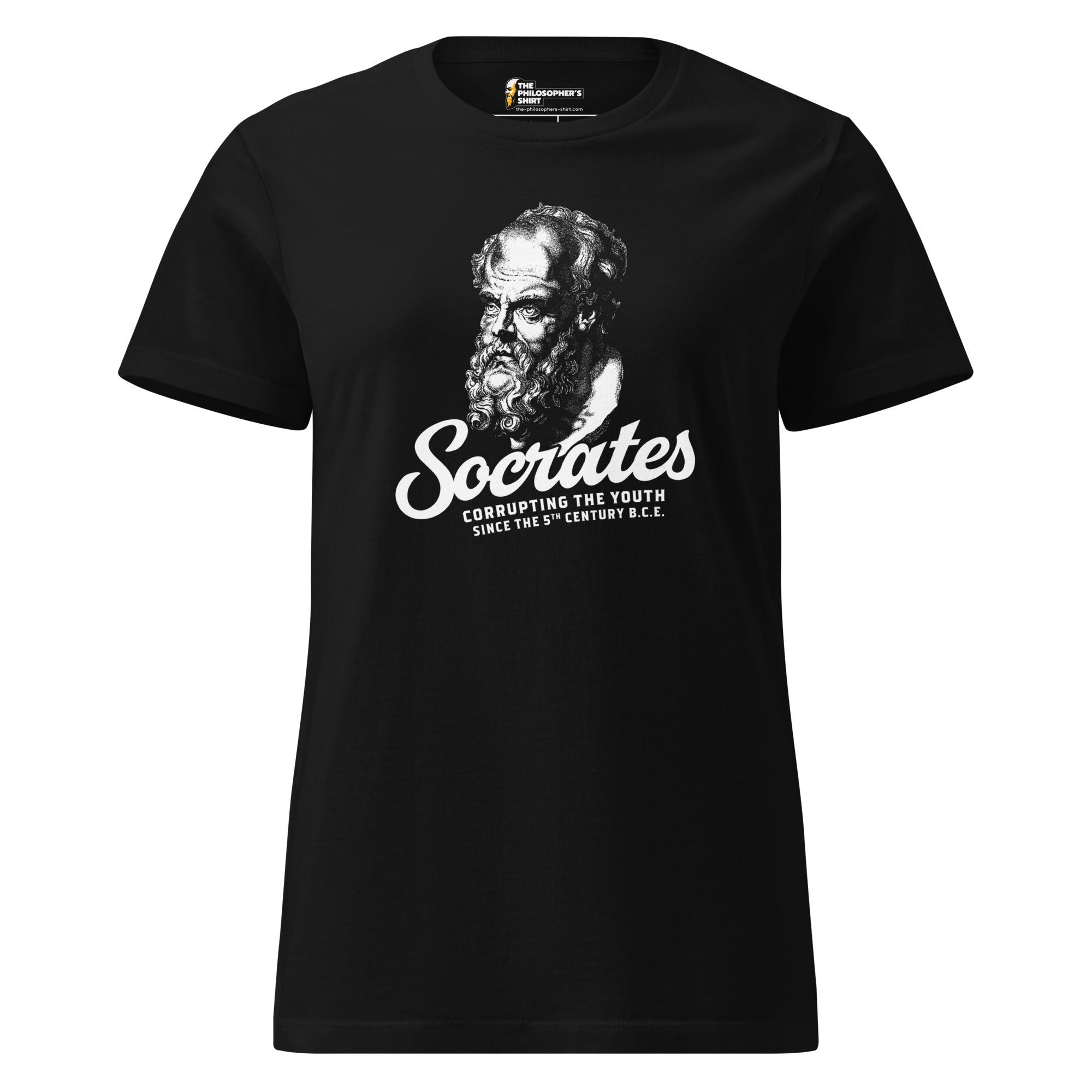 Socrates - Corrupting the youth - Women’s T-shirt - The Philosopher's Shirt