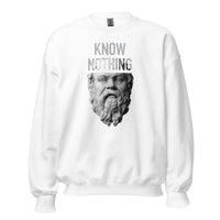 Socrates - Know Nothing - Sweatshirt - White / S