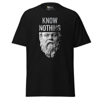 Socrates - Know Nothing - Unisex Classic T-Shirt - Black / S