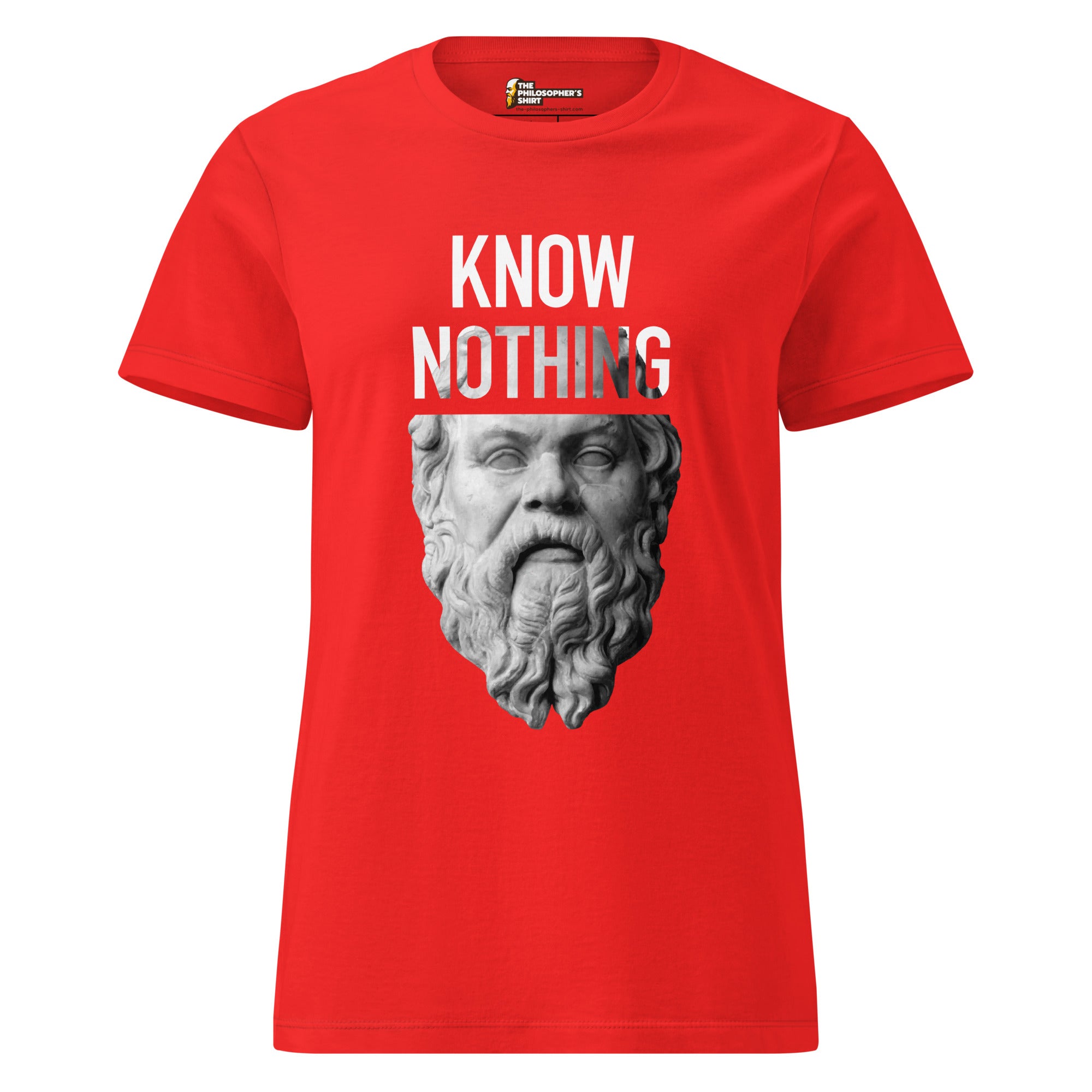 Socrates - Know Nothing - Women’s T-shirt - The Philosopher's Shirt