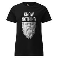 Socrates - Know Nothing - Women’s T-shirt - Black / S