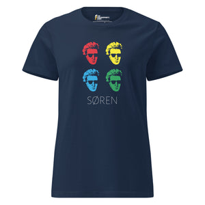 Soeren Kierkegaard Pop Art - Women’s T-shirt