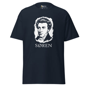 Soeren Kierkegaard Portrait - Unisex Classic T-Shirt