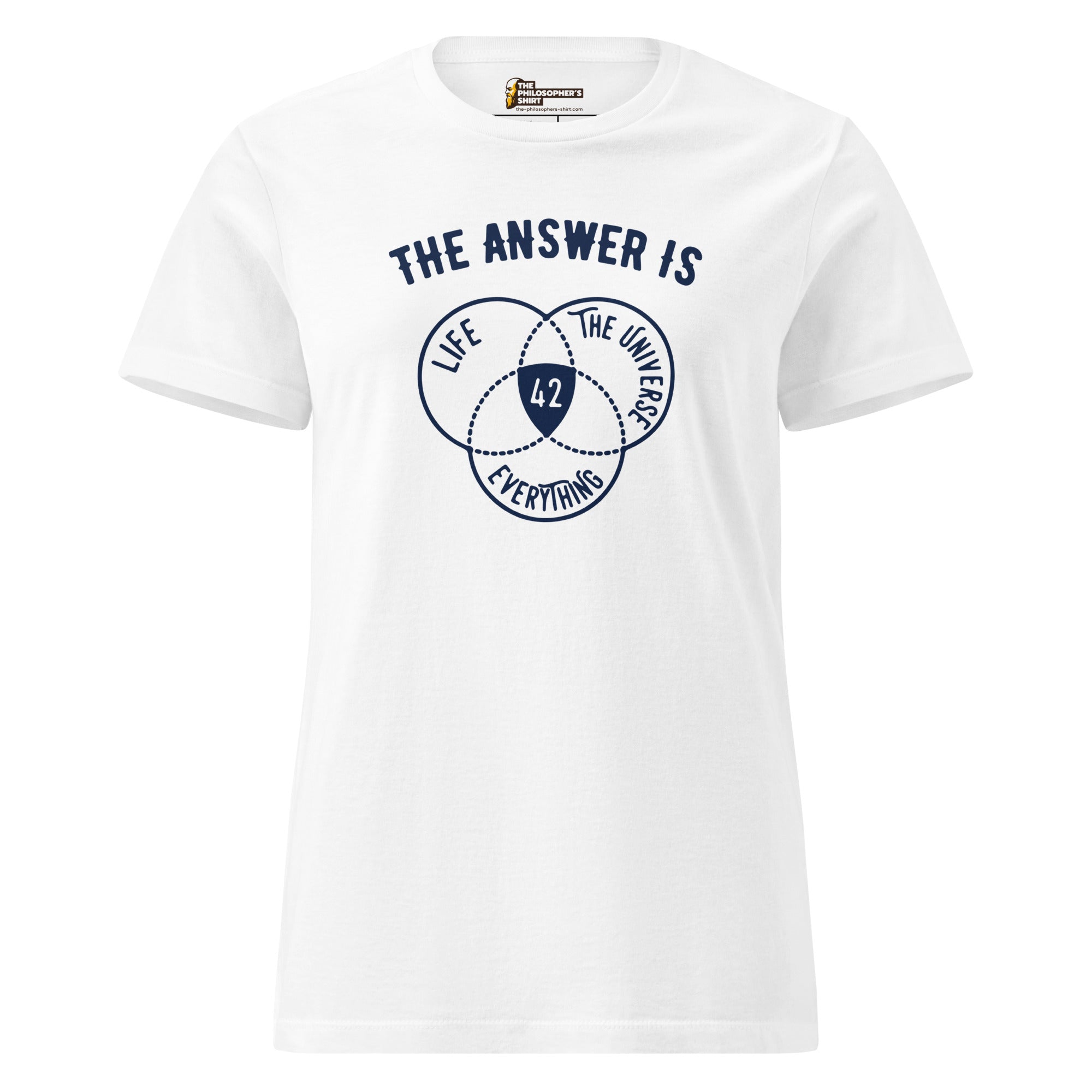 The Answer Is Always 42 - Women’s T-shirt - The Philosopher's Shirt