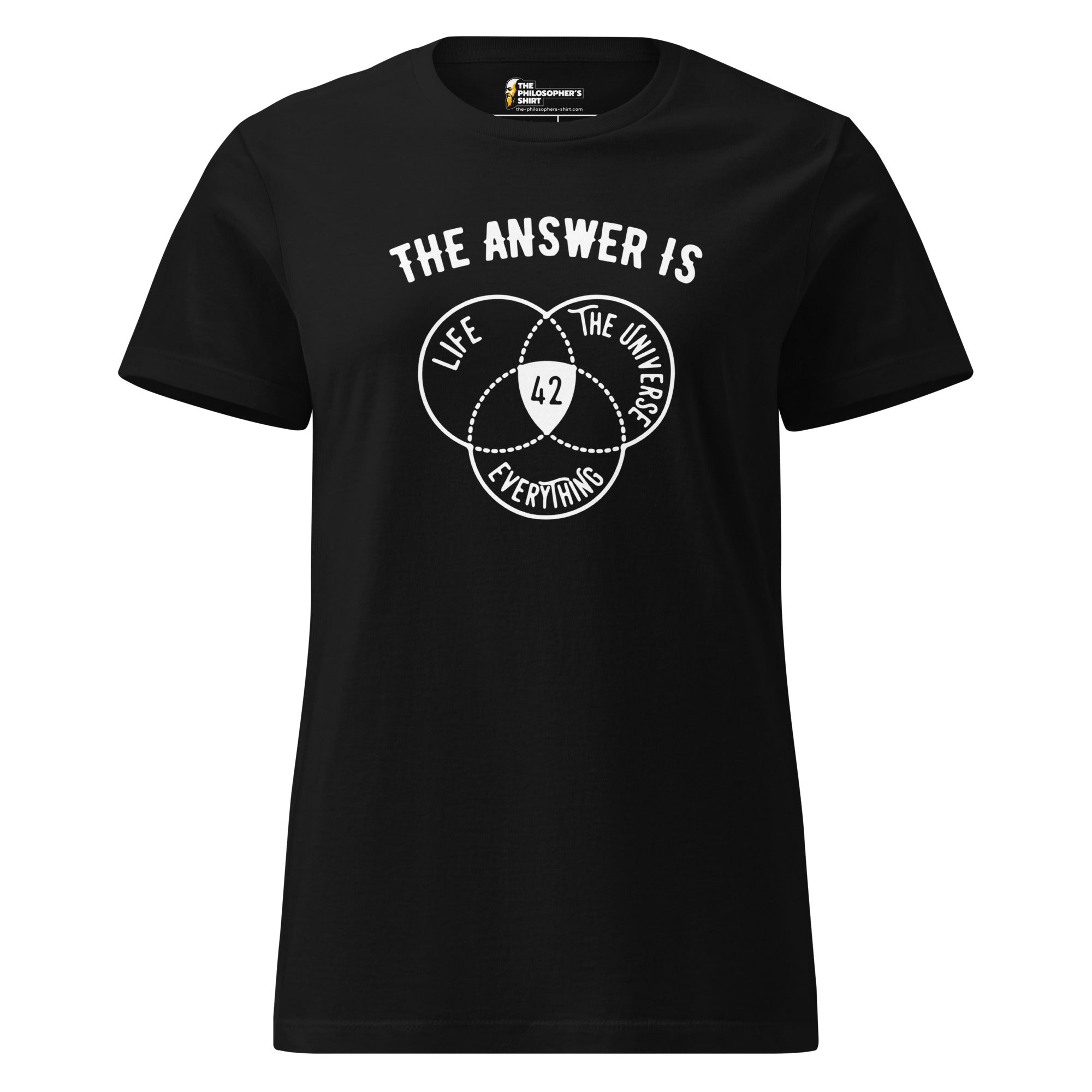 The Answer Is Always 42 - Women’s T-shirt - The Philosopher's Shirt