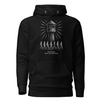 The Panopticon - Act Normal. They Are Watching - Premium Hoodie - Black / S