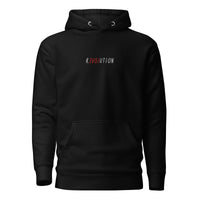 There is Love in Revolution - Embroidered - Premium Hoodie - Black / S