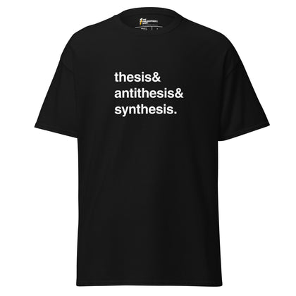 Thesis & Antithesis & Synthesis - Unisex Classic T-Shirt - The Philosopher's Shirt