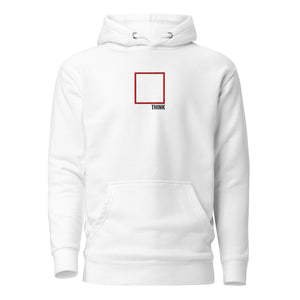 Think Outside the Box - Bordado - Sudadera con capucha Premium