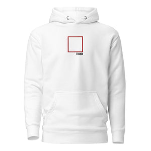 Think Outside the Box - Bordado - Sudadera con capucha Premium
