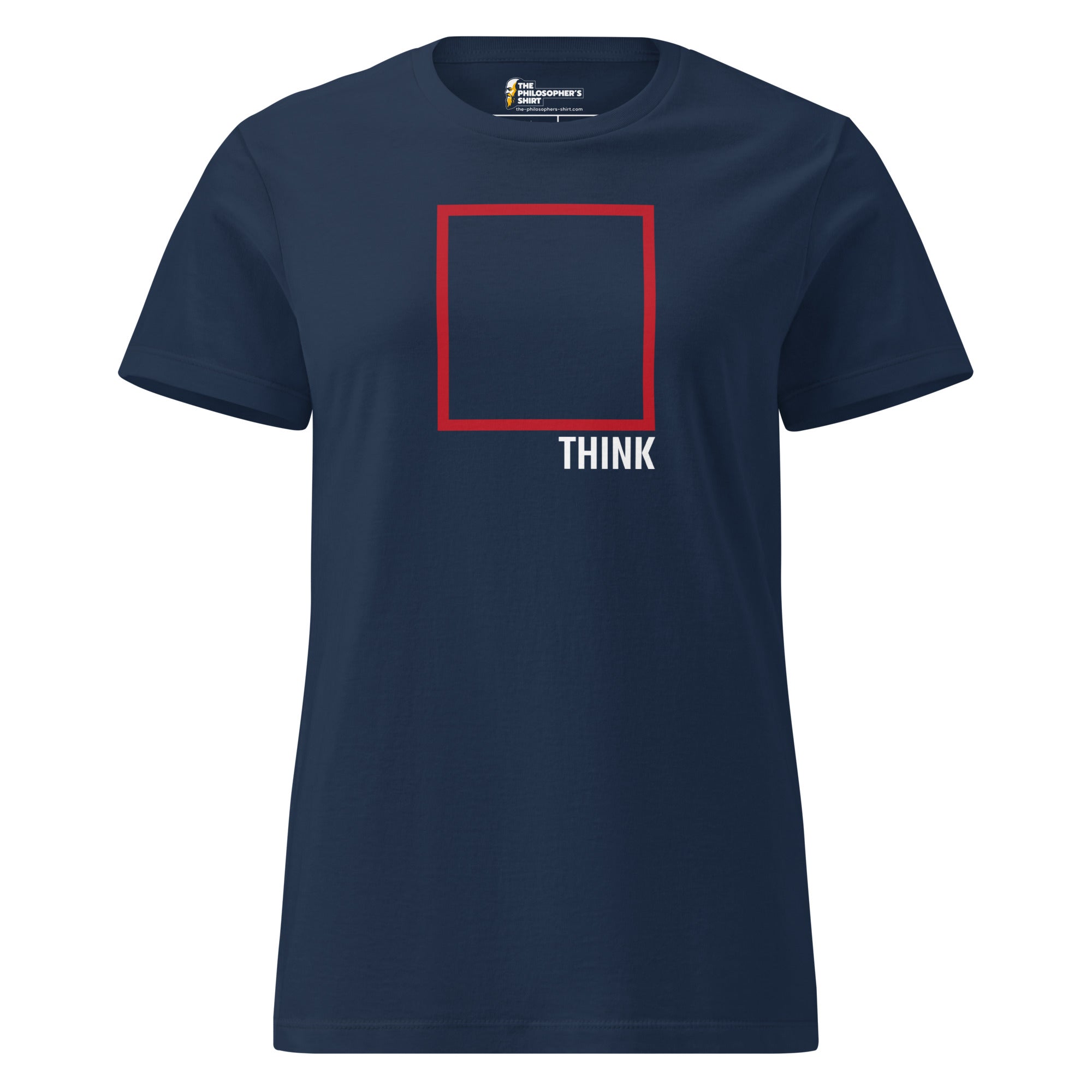 Think Outside The Box - Minimal Edition - Women’s T-shirt - The Philosopher's Shirt