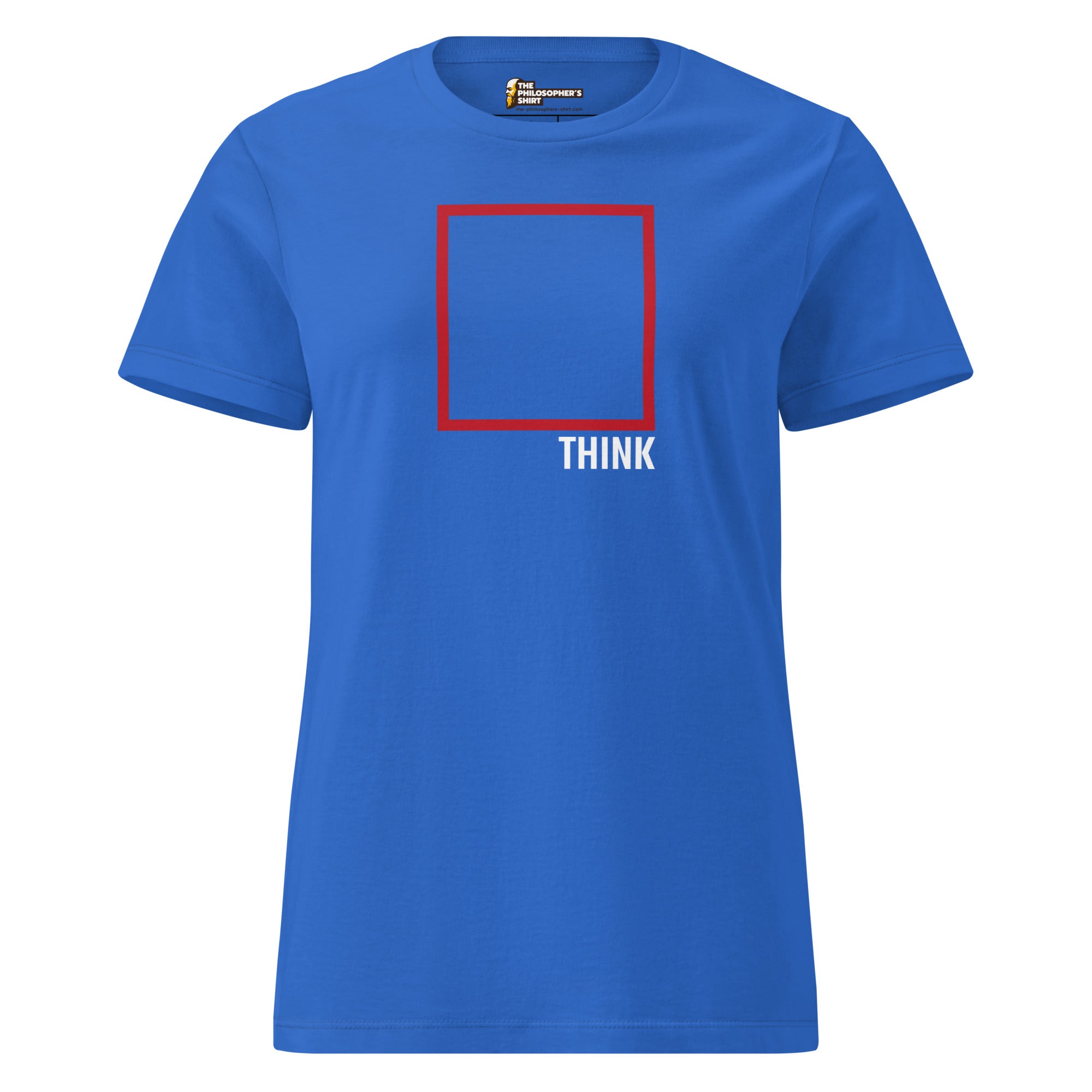 Think Outside The Box - Minimal Edition - Women’s T-shirt - The Philosopher's Shirt