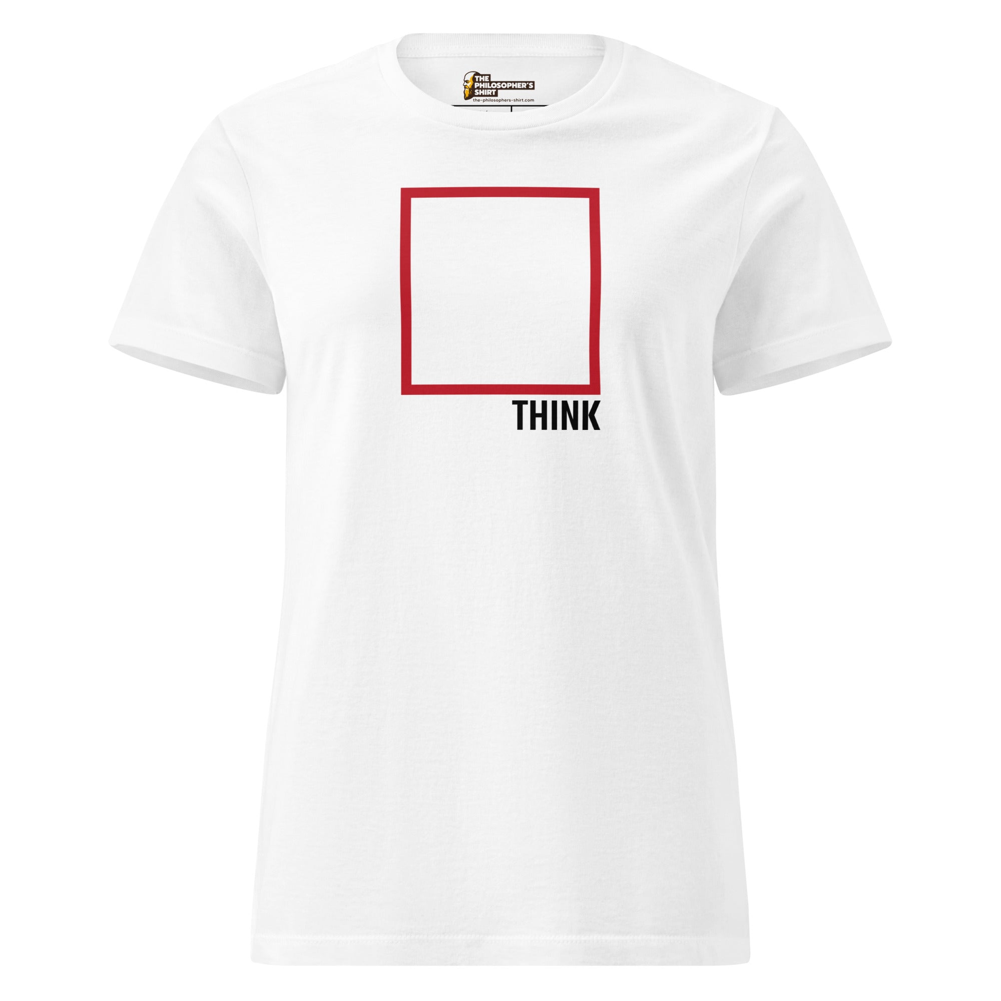 Think Outside The Box - Minimal Edition - Women’s T-shirt - The Philosopher's Shirt