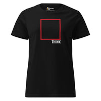 Think Outside The Box - Minimal Edition - Women’s T-shirt - Black / S