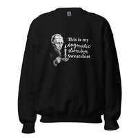 This is my dogmatic slumber sweatshirt - Sweatshirt - Black / S