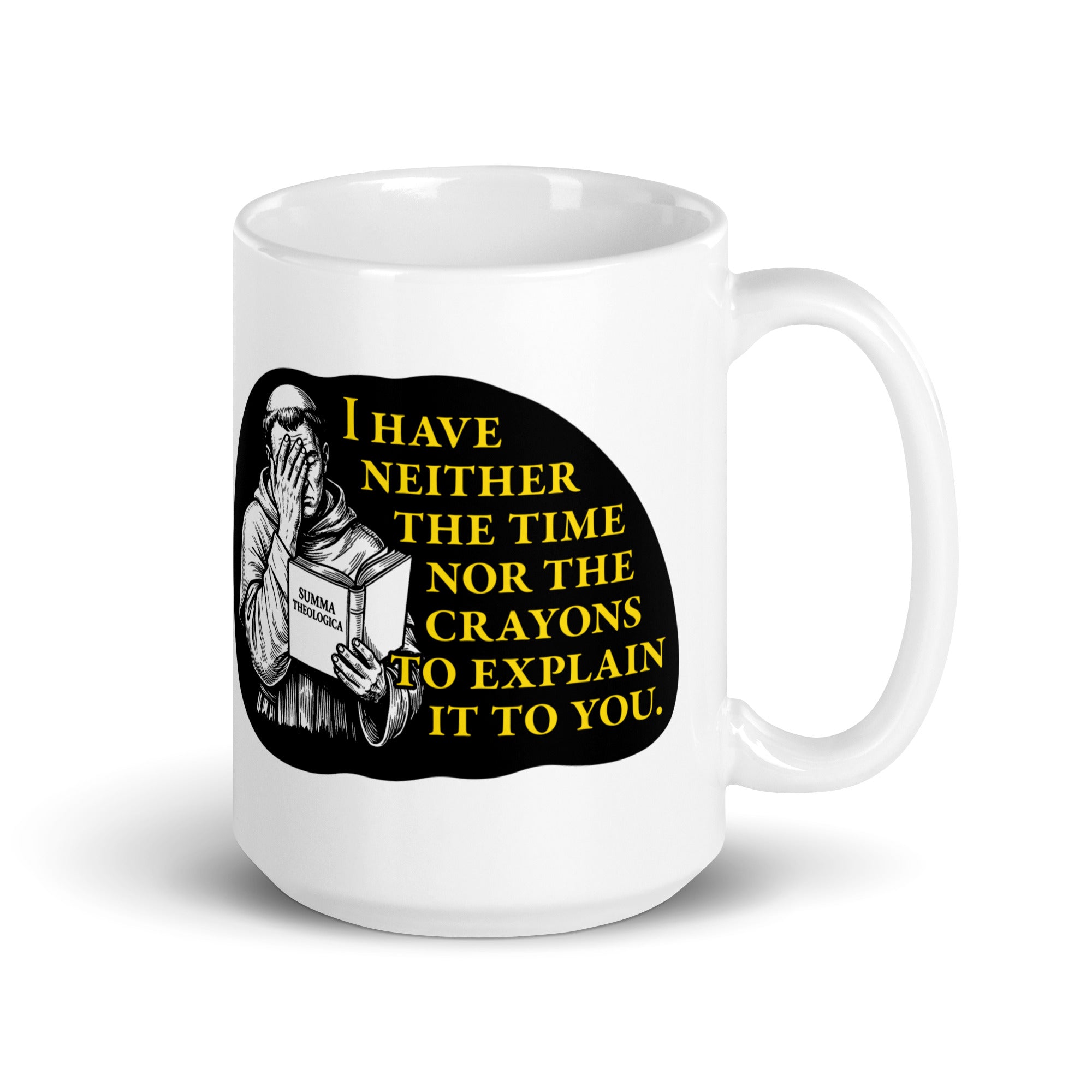Thomas Aquinas Quote - Mug - The Philosopher's Shirt
