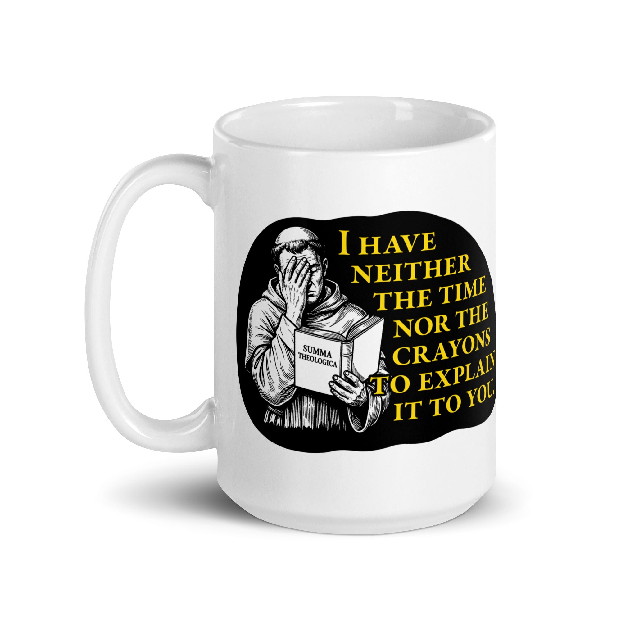 Thomas Aquinas Quote - Mug - The Philosopher's Shirt