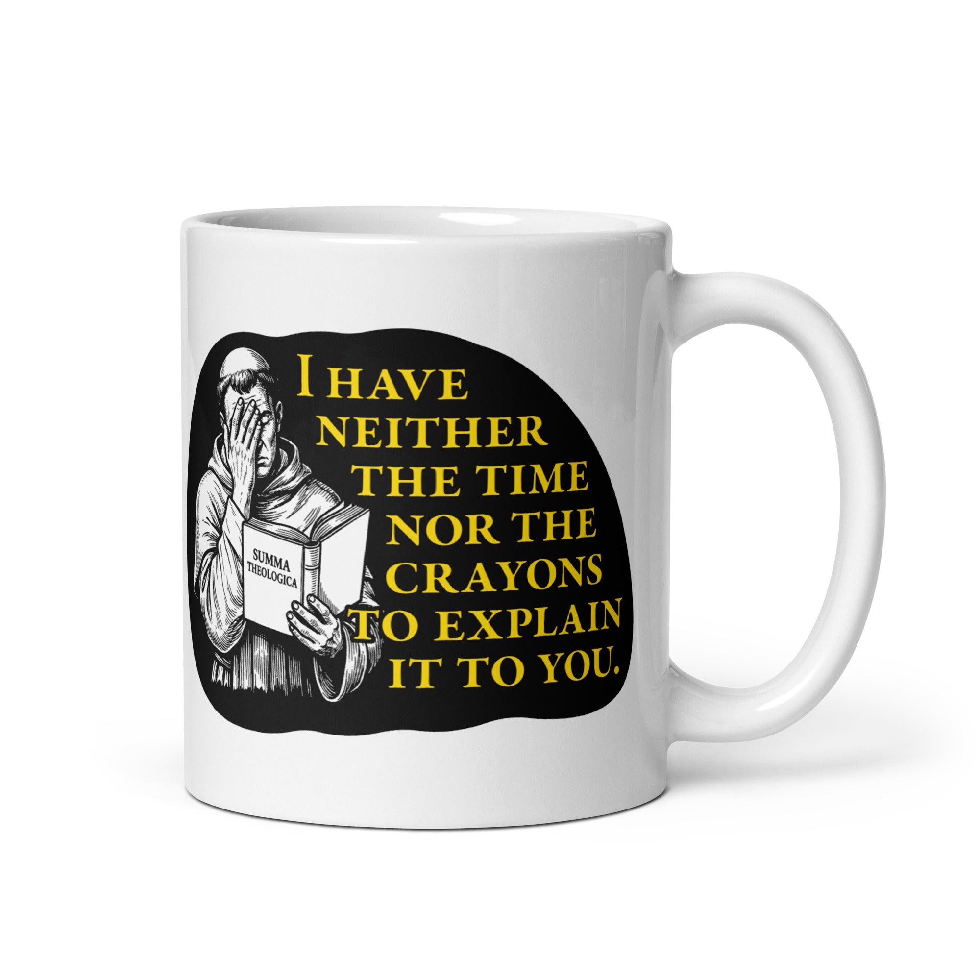 Thomas Aquinas Quote - Mug - The Philosopher's Shirt