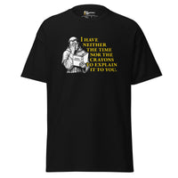 Thomas Aquinas Quote - Unisex Classic T-Shirt - Black / S