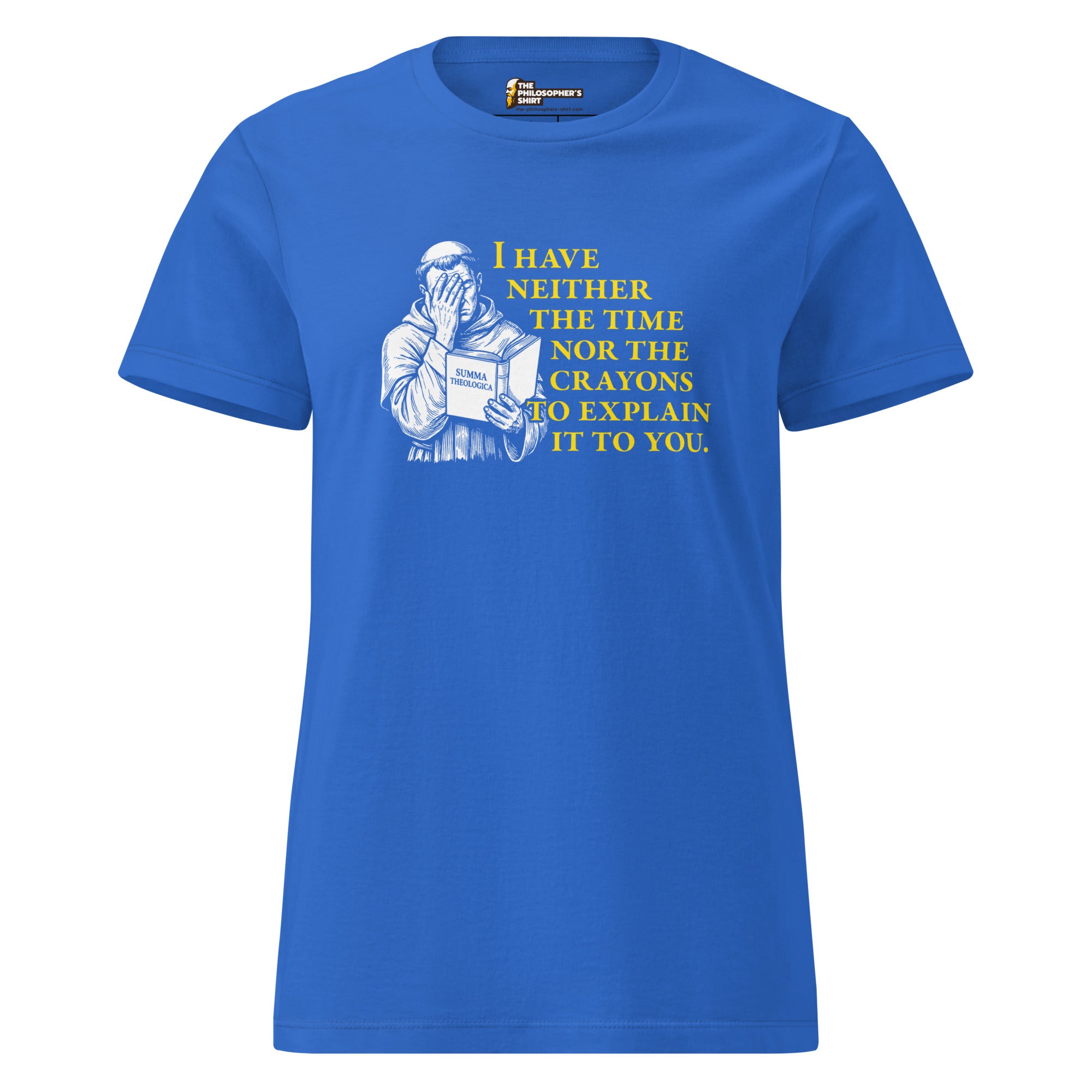 Thomas Aquinas Quote - Women’s T-shirt - The Philosopher's Shirt
