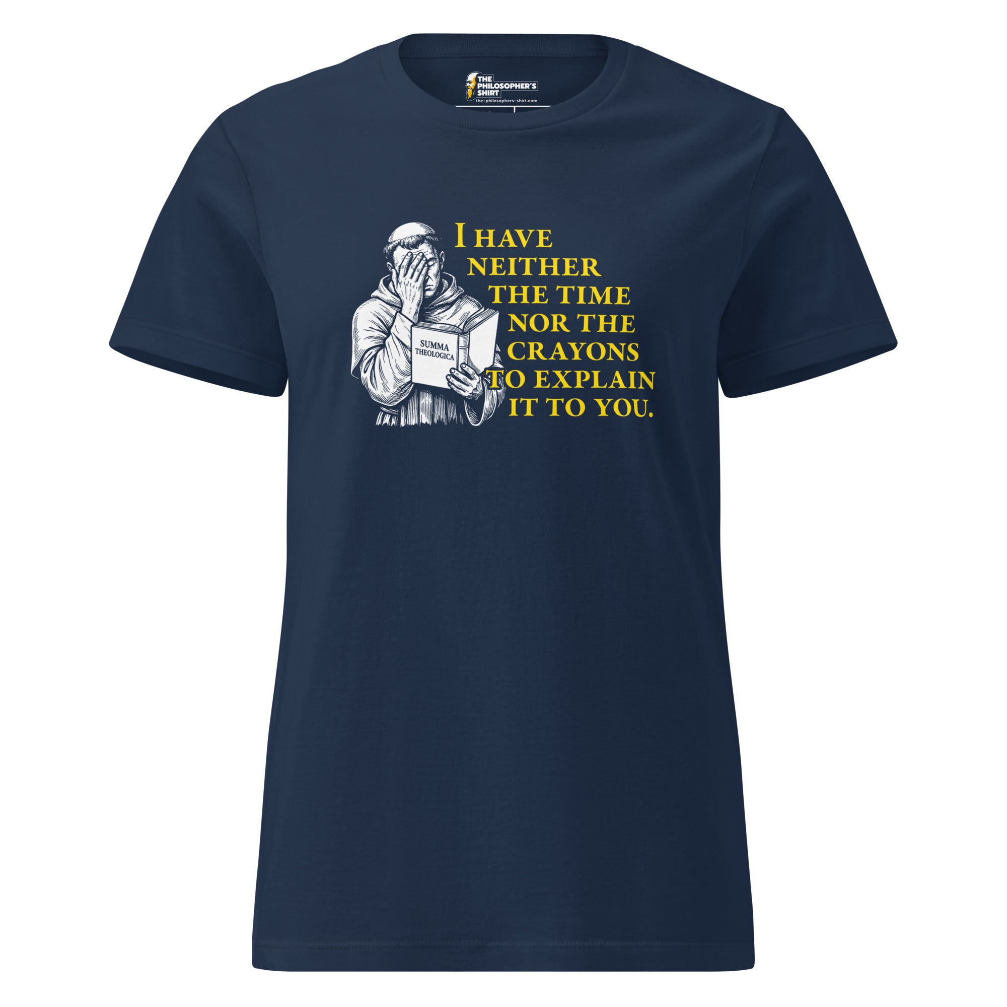 Thomas Aquinas Quote - Women’s T-shirt - The Philosopher's Shirt