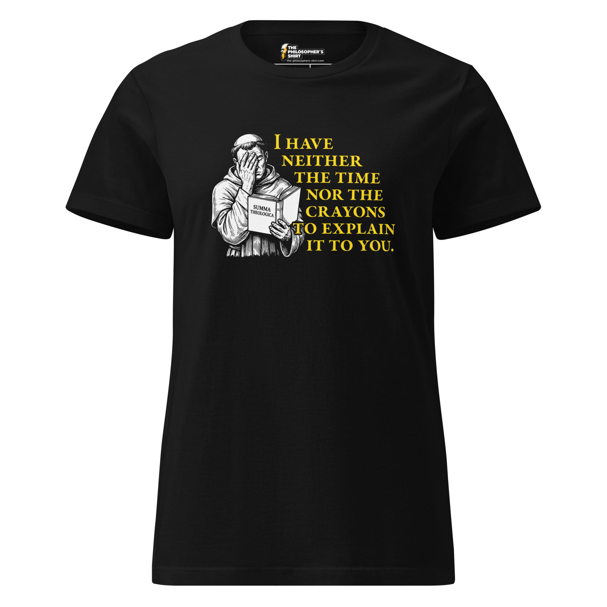 Thomas Aquinas Quote - Women’s T-shirt - The Philosopher's Shirt