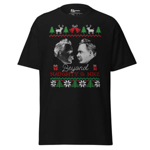 Nietzsche - Beyond naughty and nice - Unisex Classic T-Shirt
