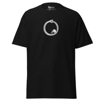 Sisyphus in Ourorboros - Embroidered - Unisex Classic T-Shirt - Black / S