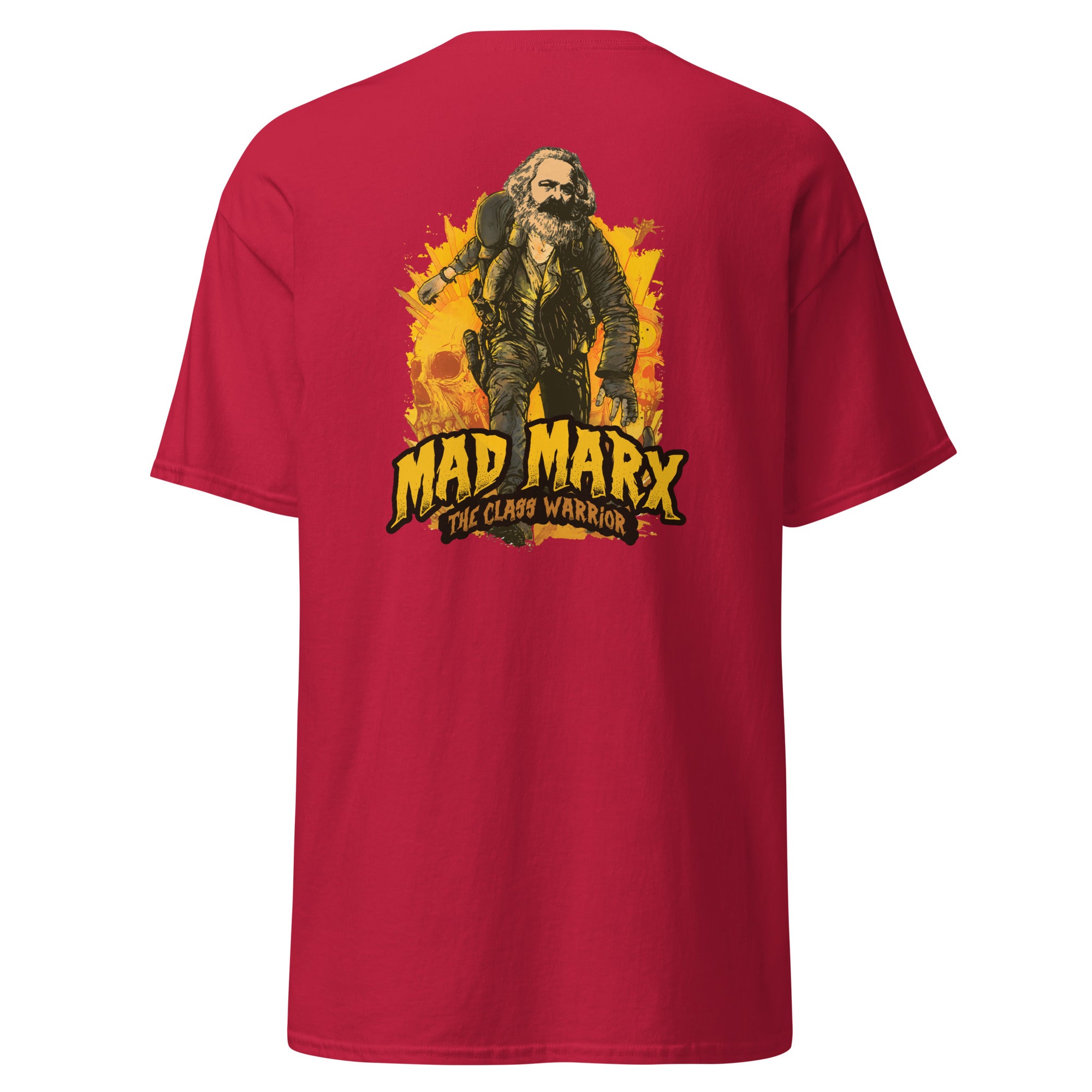 Mad Marx - The Class Warrior - Back Print - Unisex Classic T-Shirt - The Philosopher's Shirt