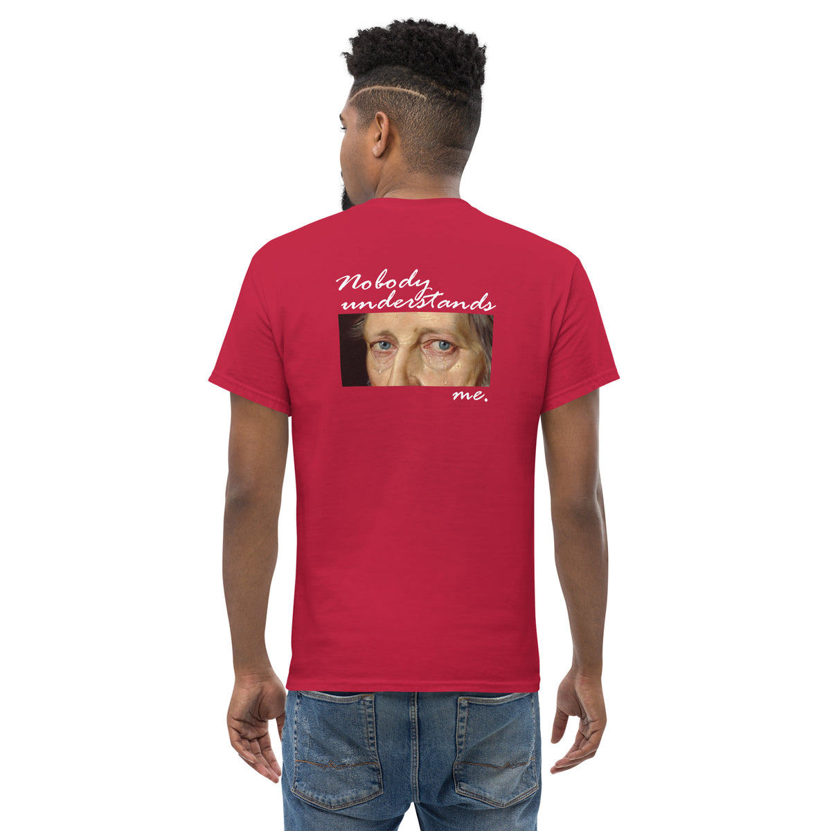Niemand versteht Hegel – Rückseitiger Aufdruck – Unisex Classic T-Shirt  The Philosopher's Shirt