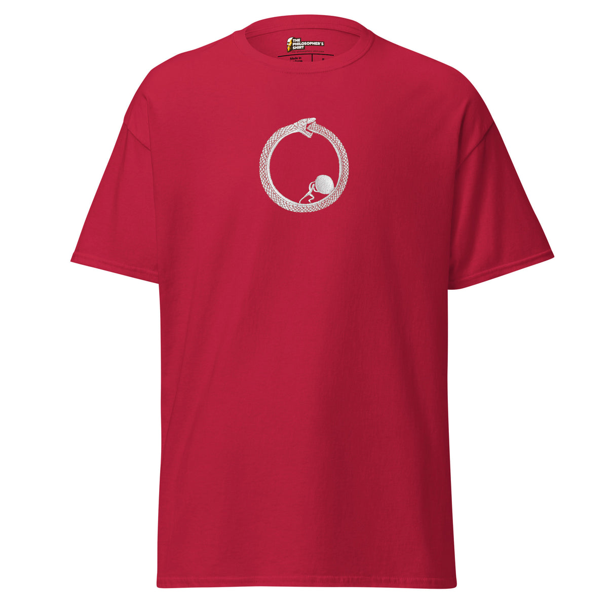 Sisyphus in Ourorboros - Embroidered - Unisex Classic T-Shirt