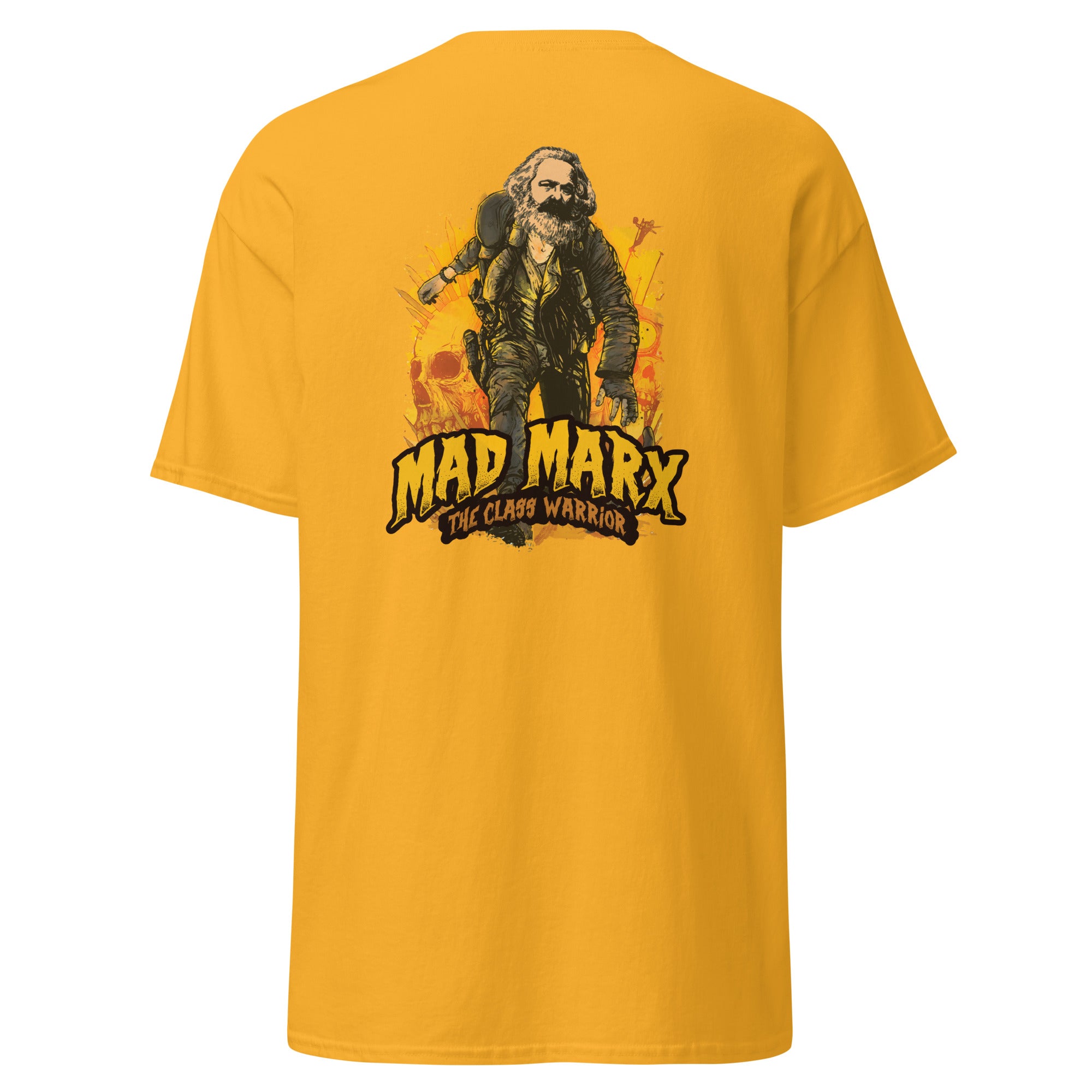 Mad Marx - The Class Warrior - Back Print - Unisex Classic T-Shirt - The Philosopher's Shirt