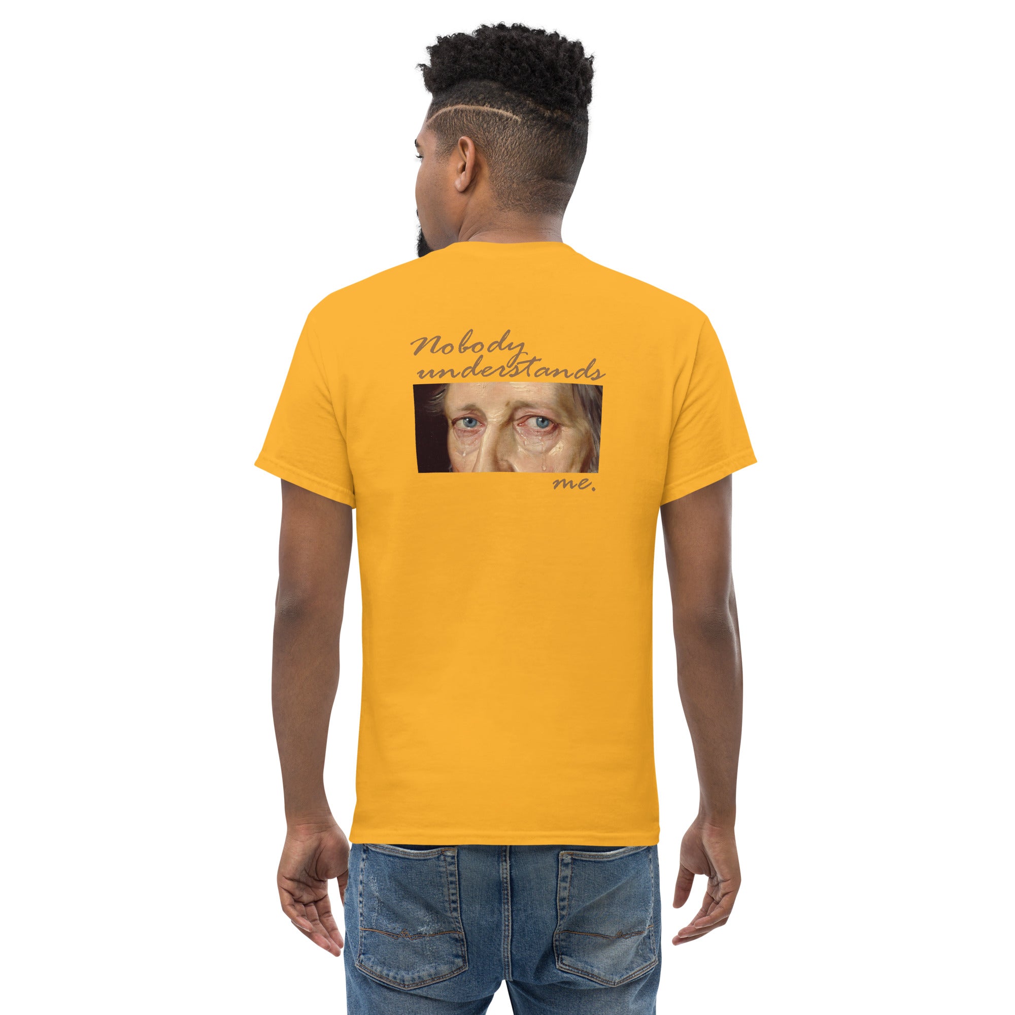 Nobody understands Hegel - Back Print - Unisex Classic T-Shirt - The Philosopher's Shirt