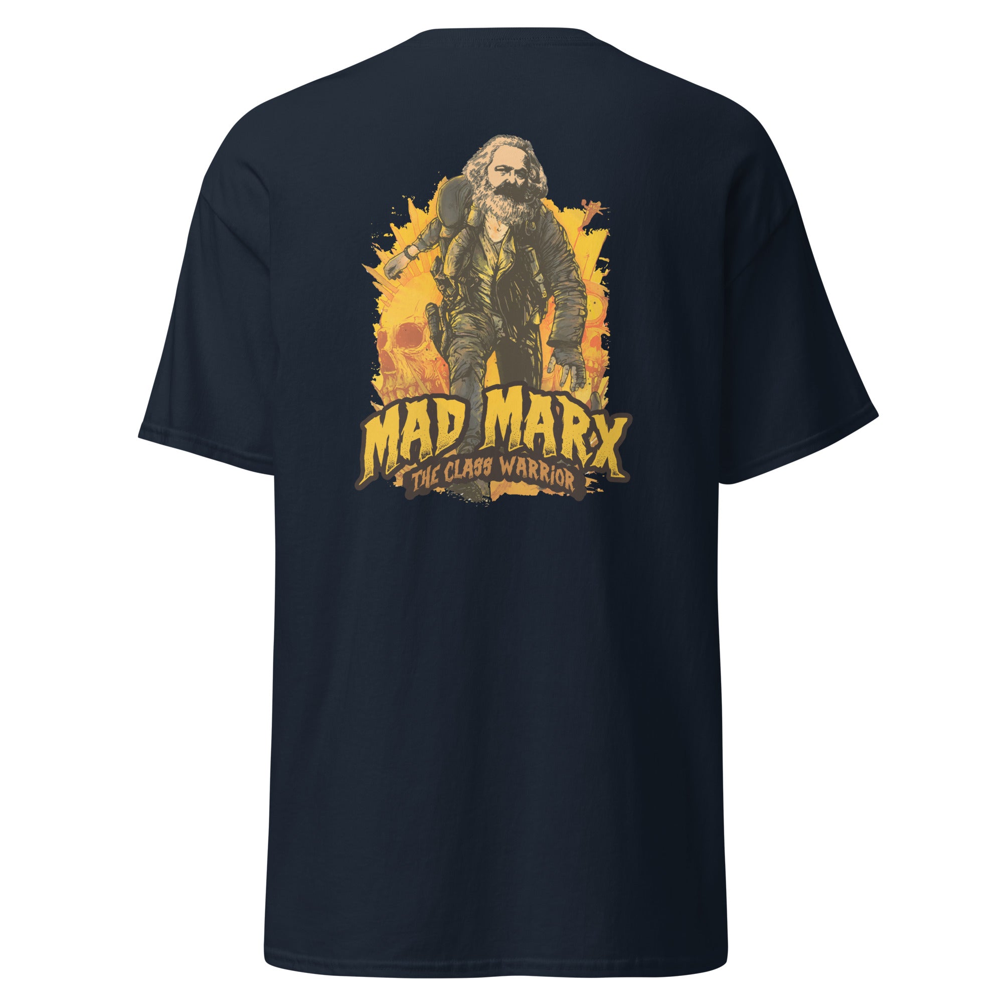 Mad Marx - The Class Warrior - Back Print - Unisex Classic T-Shirt - The Philosopher's Shirt