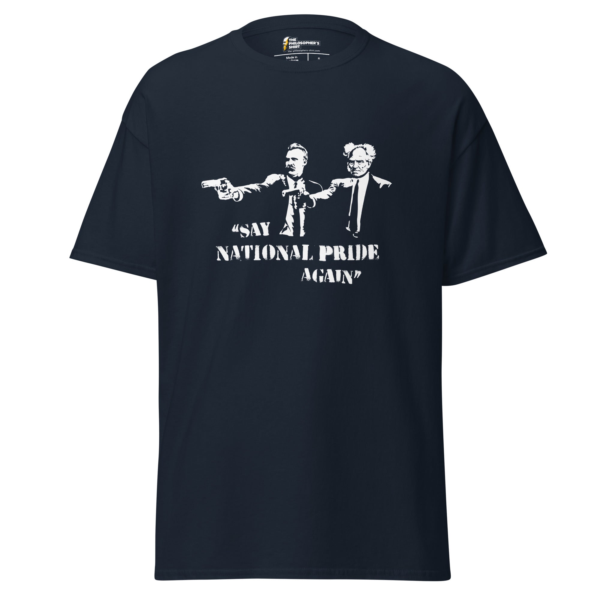 Philo Fiction: Nietzsche & Schopenhauer - Unisex classic T-Shirt - The Philosopher's Shirt