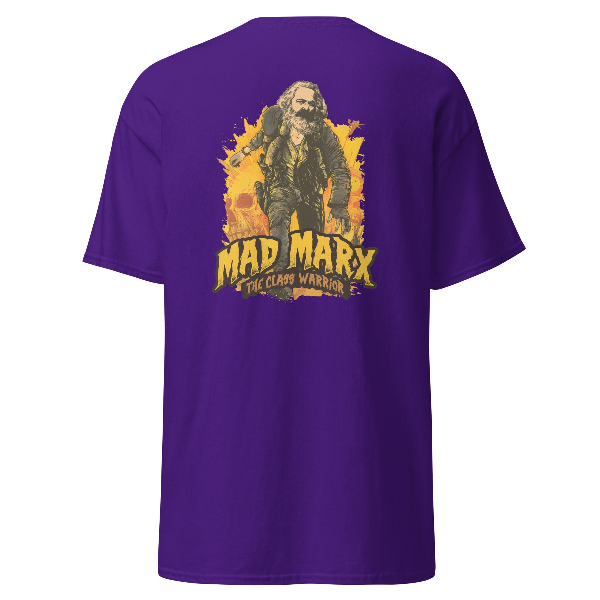 Mad Marx - The Class Warrior - Back Print - Unisex Classic T-Shirt - The Philosopher's Shirt