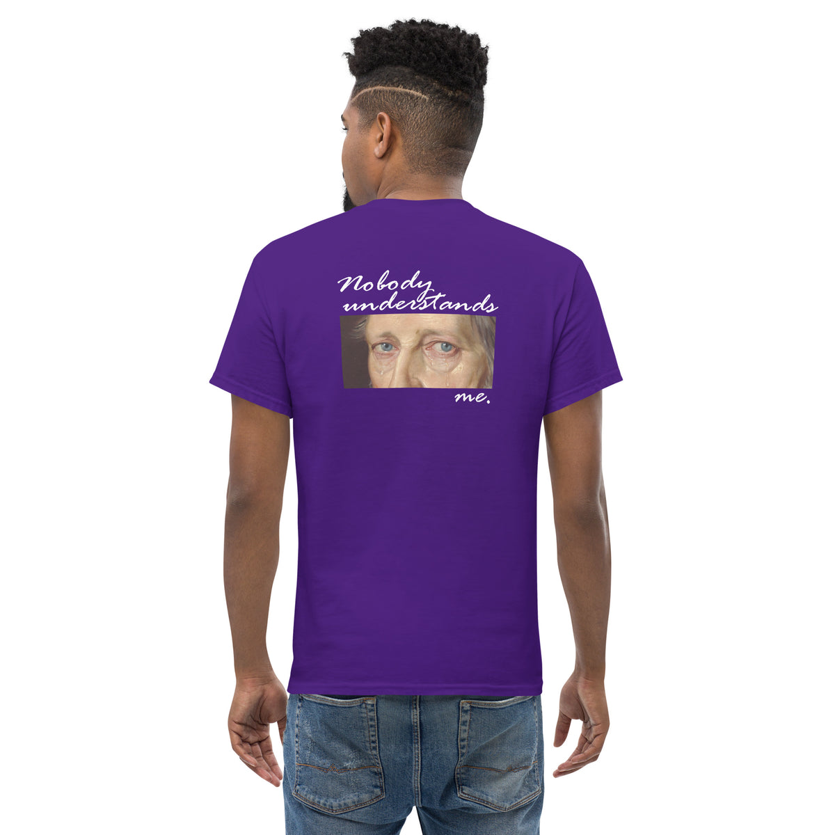 Niemand versteht Hegel – Rückseitiger Aufdruck – Unisex Classic T-Shirt  The Philosopher's Shirt