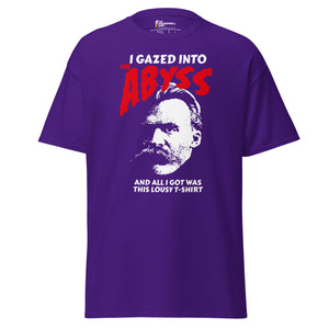Nietzsche - I Gazed Into The Abyss - Unisex Classic T-Shirt