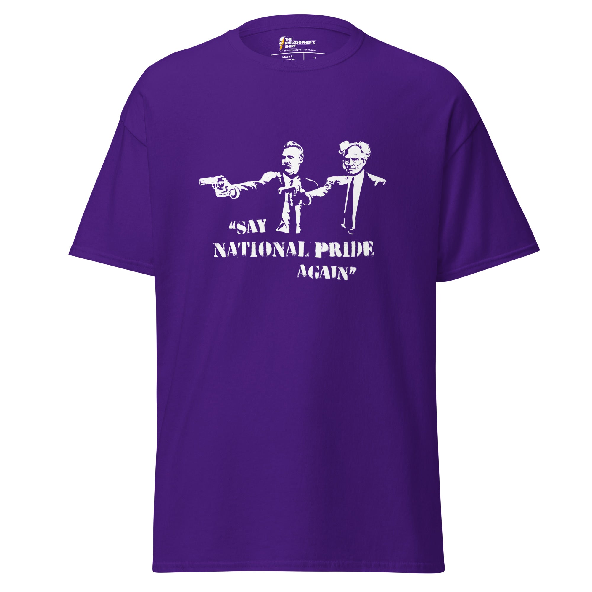 Philo Fiction: Nietzsche & Schopenhauer - Unisex classic T-Shirt - The Philosopher's Shirt
