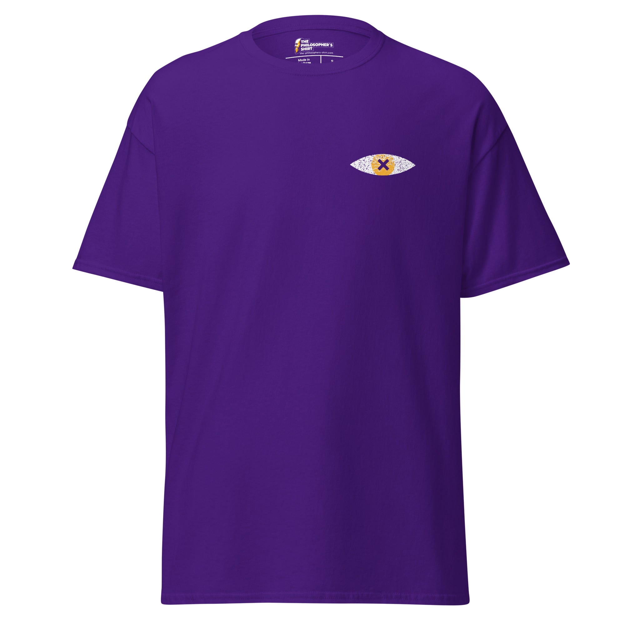 Make Orwell Fiction Again: Recon Eye Back Print - Unisex Classic T-Shirt - The Philosopher's Shirt