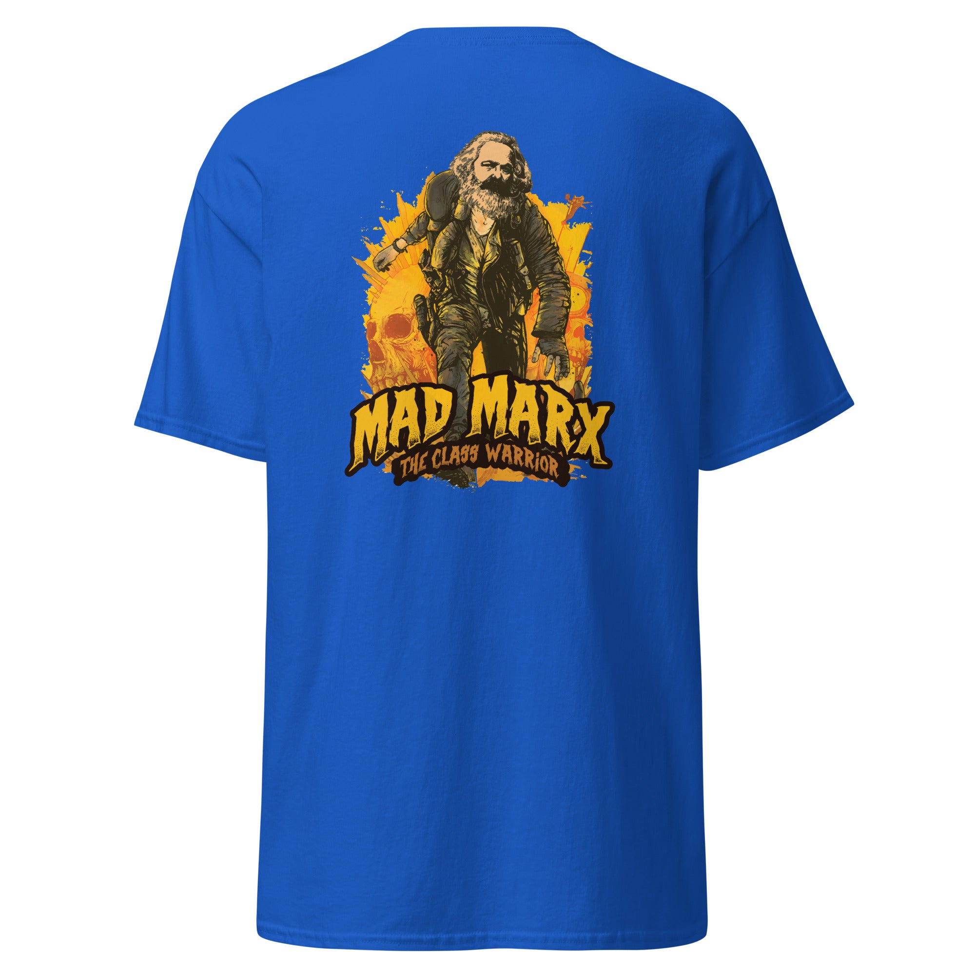 Mad Marx - The Class Warrior - Back Print - Unisex Classic T-Shirt - The Philosopher's Shirt